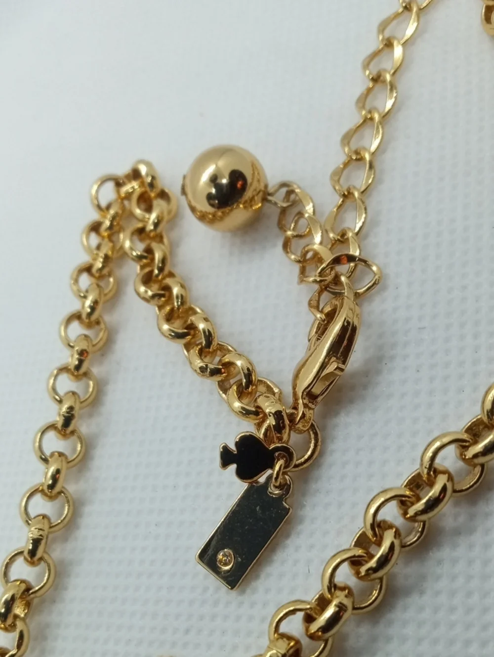KATE SPADE SQUARES AWAY NECKLACE